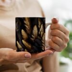 20 Estampas Penas 3D p/Canecas - Imagem 17