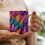 20 Estampas Penas 3D p/Canecas - Imagem 18