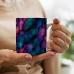 20 Estampas Penas 3D p/Canecas - Imagem 2