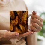 20 Estampas Penas 3D p/Canecas - Imagem 3