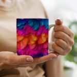 20 Estampas Penas 3D p/Canecas - Imagem 7