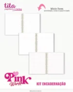 Pink World - Kit Encadernação - Imagem 5