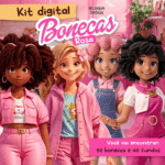 Bonecas e Fundos Rosa