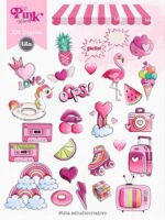 Pink World - Kit Digital - Imagem 5