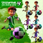 Kit Digital + Artes Canecas - Futebol - Imagem 3
