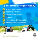 Kit Digital + Artes Canecas - Futebol - Imagem 2