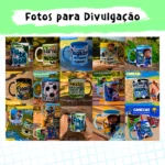 Kit Digital + Artes Canecas - Futebol - Imagem 4