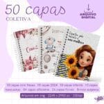 Coletiva 50 Capas A5 (Agendas, Planners e Cadernos)