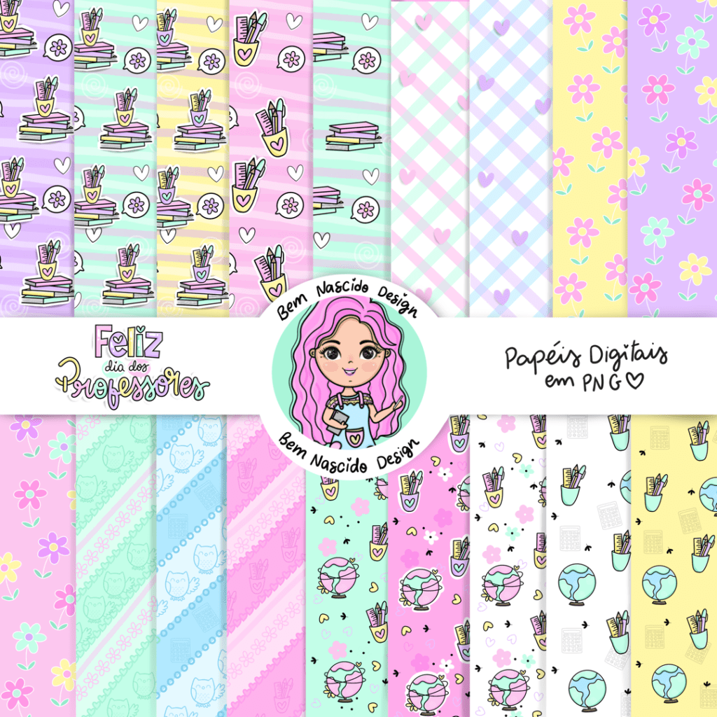 Kit Digital + Mimos - Dia dos Professores – 2023 (BN) - Imagem 11
