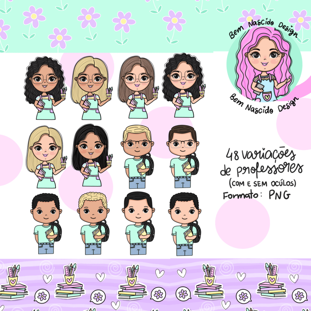 Kit Digital + Mimos - Dia dos Professores – 2023 (BN) - Imagem 10