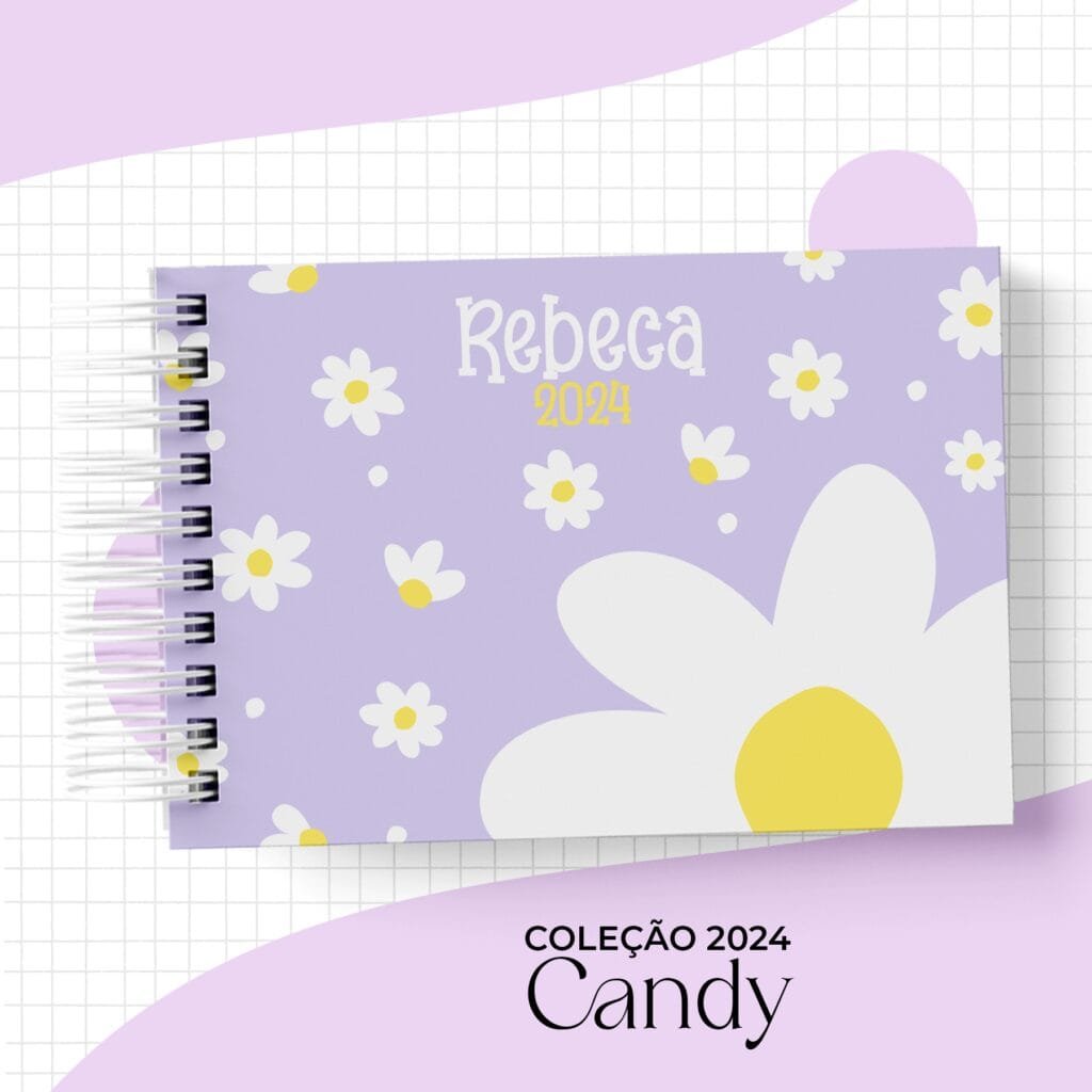 Capas Candy 4 - A5 Vertical | A6 Horizontal - Coleção 2024 (MS) - Imagem 2
