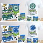 Pack Almofadas | Azulejos | Camisetas | Canecas - Times Paizão - Imagem 4