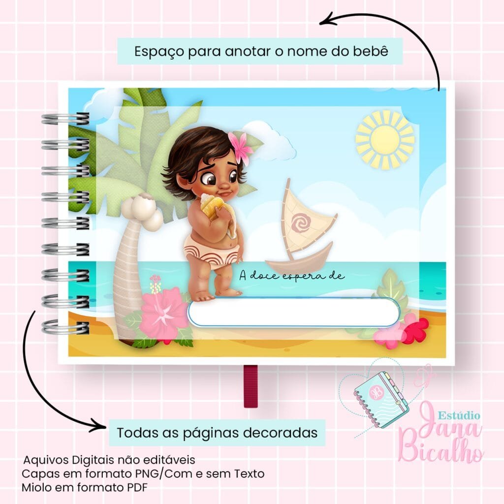 4 Kits Maternidade – Moana | Boneca | Patrulha Canina - Imagem 13