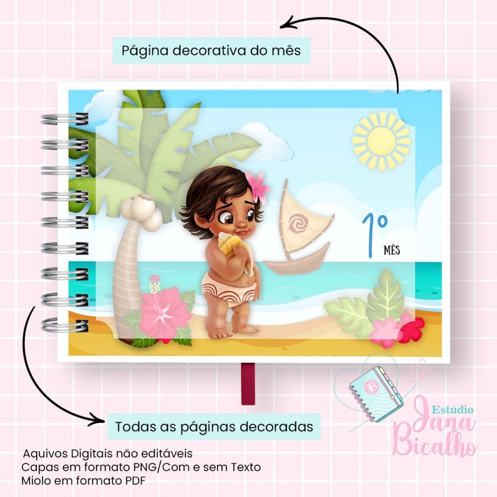 4 Kits Maternidade – Moana | Boneca | Patrulha Canina - Imagem 16