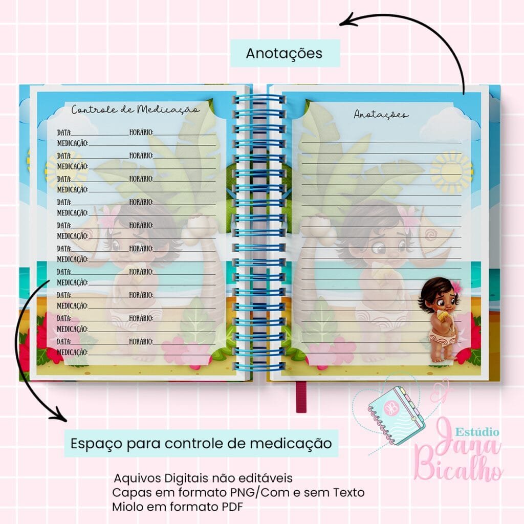 4 Kits Maternidade – Moana | Boneca | Patrulha Canina - Imagem 67