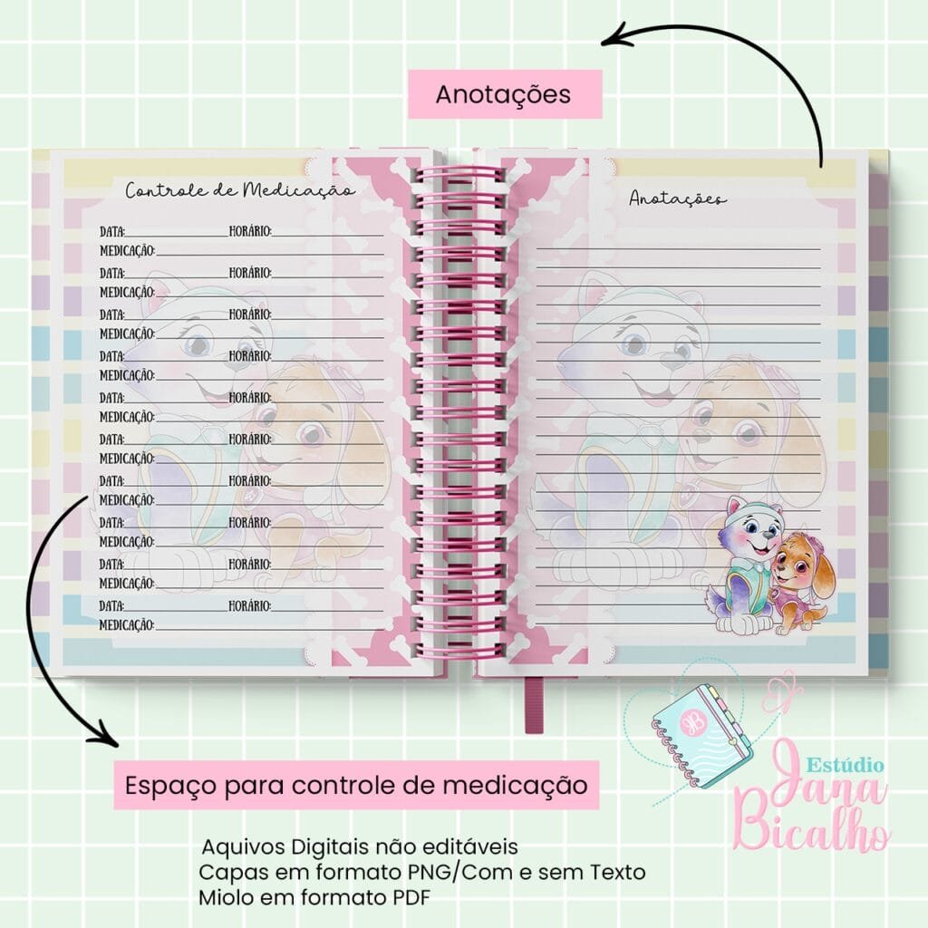 4 Kits Maternidade – Moana | Boneca | Patrulha Canina - Imagem 78