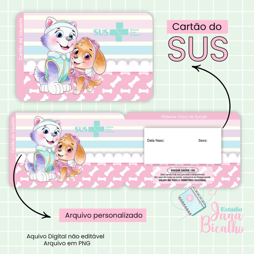 Arquivos convite digital patrulha canina - Gráfica Portal Cards