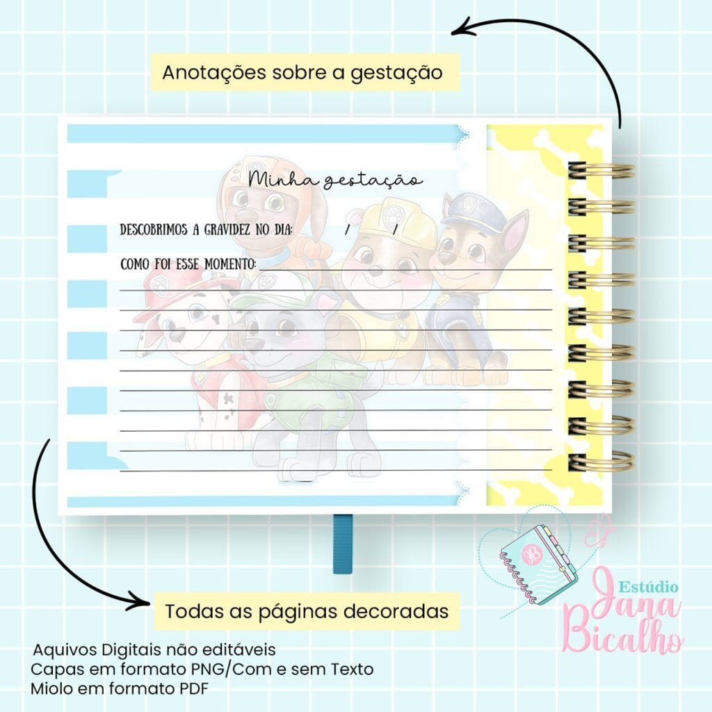 4 Kits Maternidade – Moana | Boneca | Patrulha Canina - Imagem 32