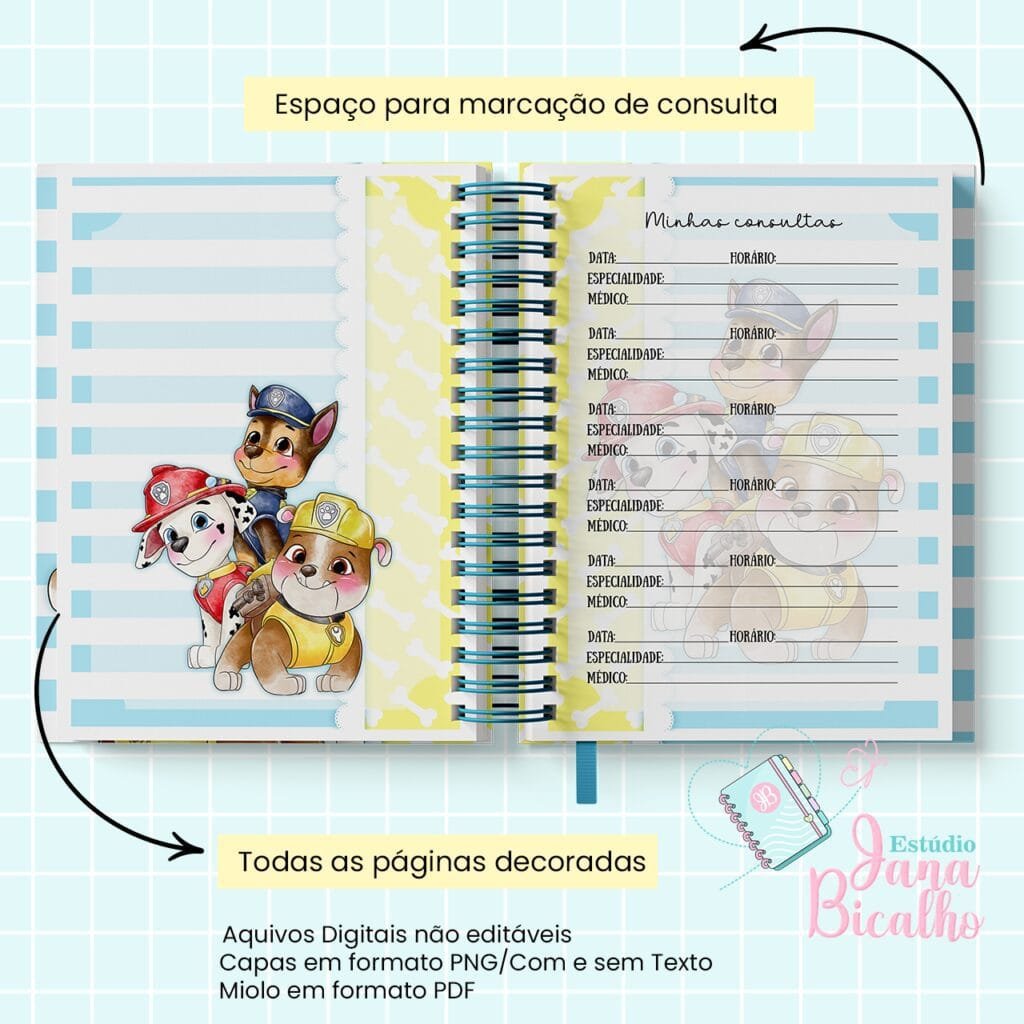4 Kits Maternidade – Moana | Boneca | Patrulha Canina - Imagem 87