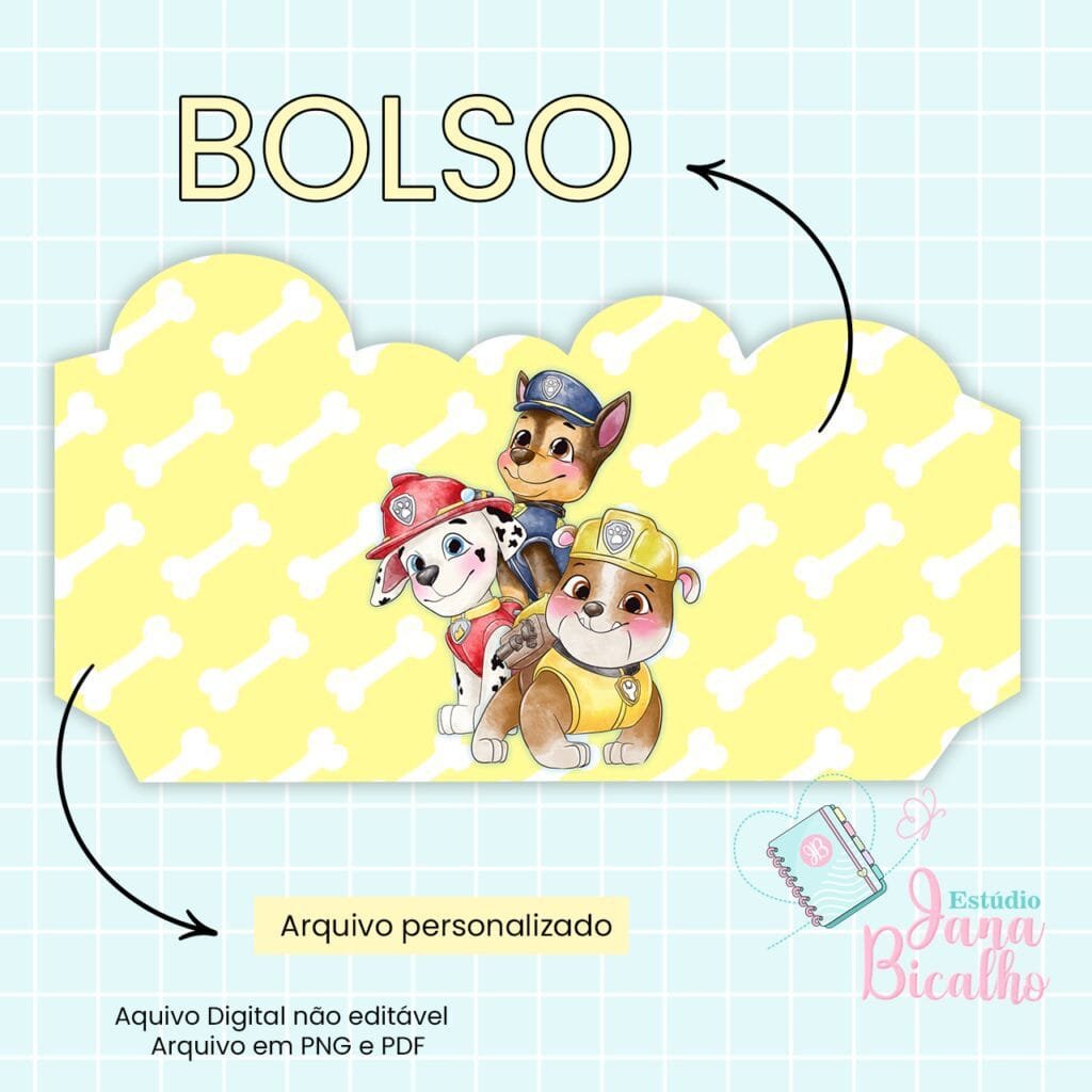 4 Kits Maternidade – Moana | Boneca | Patrulha Canina - Imagem 90