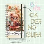 Caderno Slim Professora - Ursinha Vintage - Imagem 6