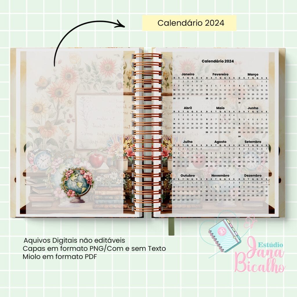 Miolo Agenda Permanente 2024 SH 1 DPP – Professora - Imagem 2