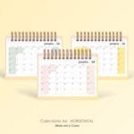 COMBO - Calendários de Mesa Lettering 2024 (Pocket | A6 | Mini | Display | Parede) - Imagem 11