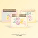 COMBO - Calendários de Mesa Lettering 2024 (Pocket | A6 | Mini | Display | Parede) - Imagem 13