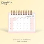 COMBO - Calendários de Mesa Lettering 2024 (Pocket | A6 | Mini | Display | Parede) - Imagem 19