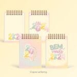 COMBO - Calendários de Mesa Lettering 2024 (Pocket | A6 | Mini | Display | Parede) - Imagem 3