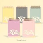 COMBO - Calendários de Mesa Lettering 2024 (Pocket | A6 | Mini | Display | Parede) - Imagem 6