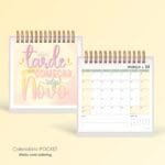 COMBO - Calendários de Mesa Lettering 2024 (Pocket | A6 | Mini | Display | Parede) - Imagem 28