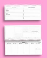 Combo 8 arquivos Desk Planner Semanal Permanente e Datado 2024 - Imagem 3