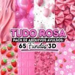 Kit TUDO ROSA – Fundos - Imagem 3