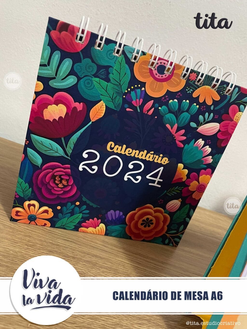 Viva La Vida - Calendário de Mesa BIG A6 2024 - Imagem 2