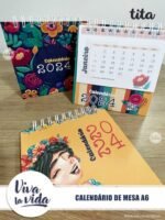 Viva La Vida - Calendário de Mesa BIG A6 2024