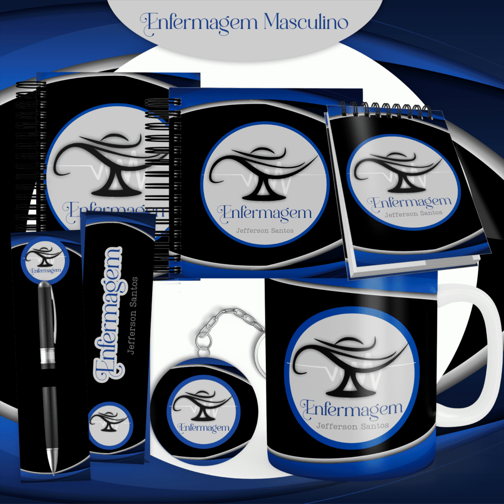 Combo Enfermagem - Encadernação (Pamella) - Imagem 1