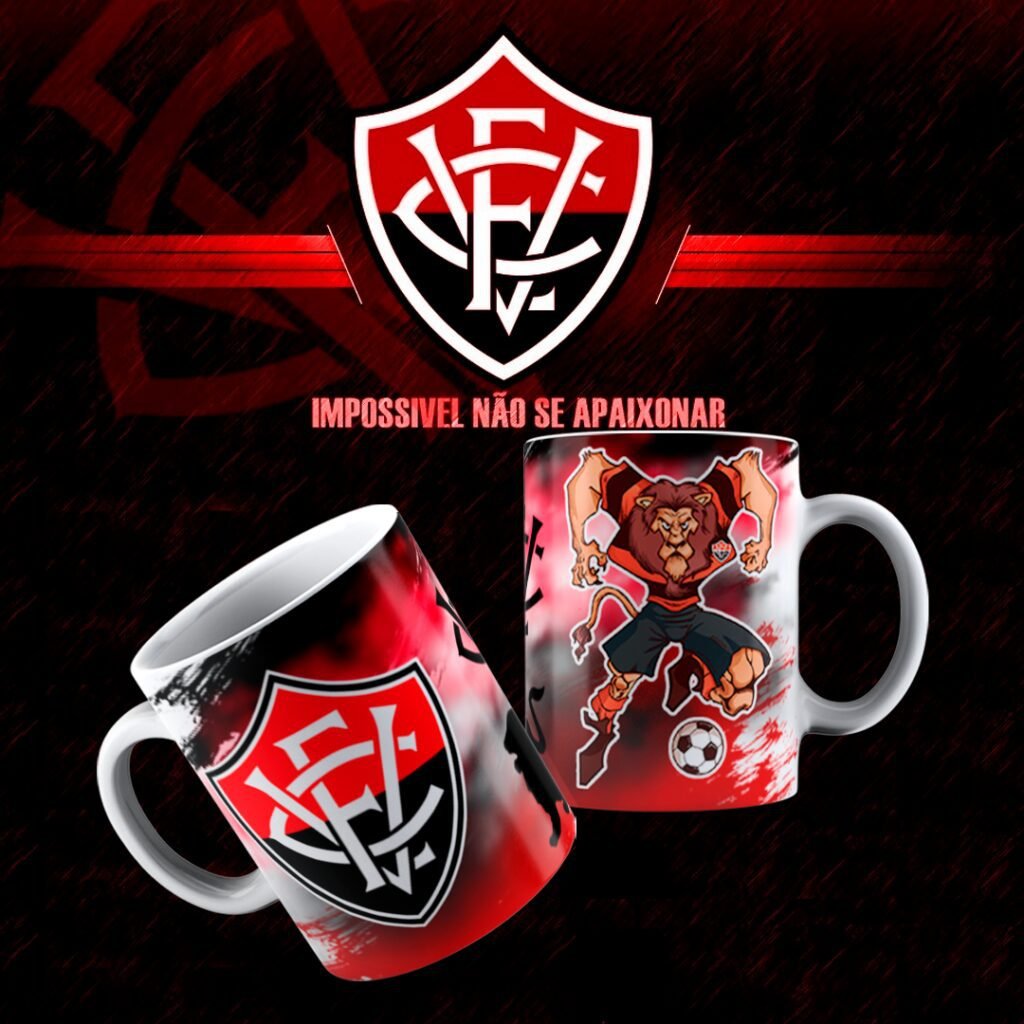 Pack Estampas Canecas Times de Futebol (Tiago) - Imagem 21