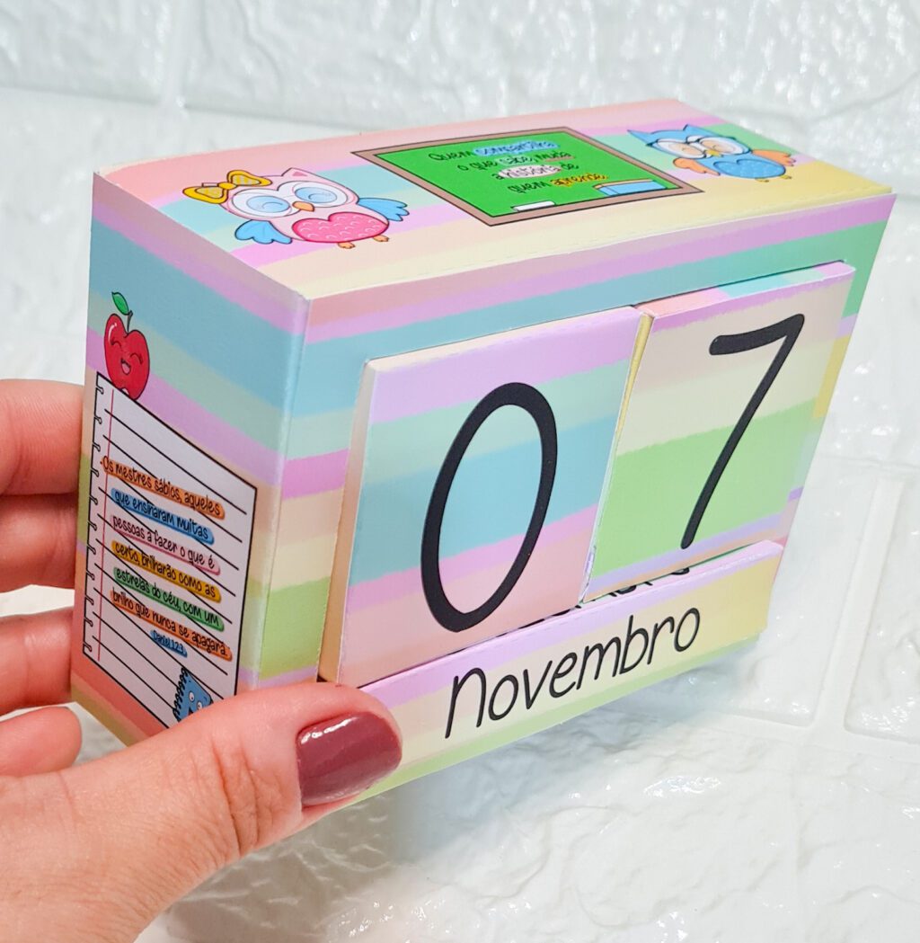 Calendário Permanente Professores - Imagem 2