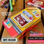 Caixa Lápis Kit Kat Professores - ARTE INCLUSA