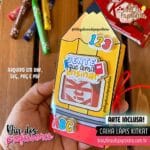Caixa Lápis Kit Kat Professores - ARTE INCLUSA - Imagem 4