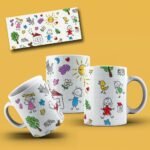 Combo 30 Artes Canecas - Dia das Crianças
