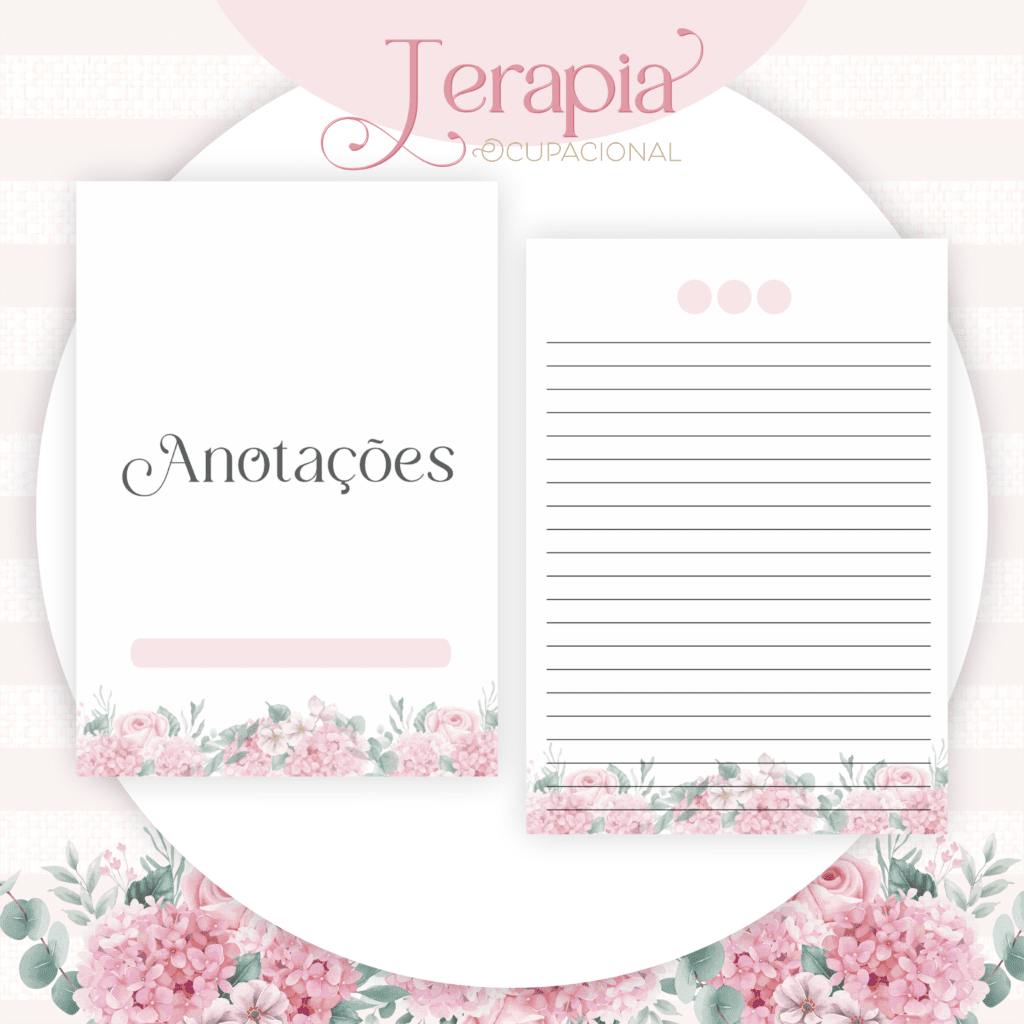 2 Combos Terapia Ocupacional Feminina | Masculina - Encadernação (Pamella) - Imagem 14