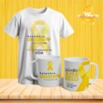 Combo Setembro Amarelo 2023 - Caneca | Camisa - Imagem 5