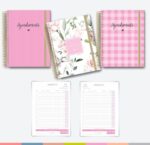 COMBO com 20 capas em PNG, 7 miolos de agendamento datado 2024 - Imagem 3