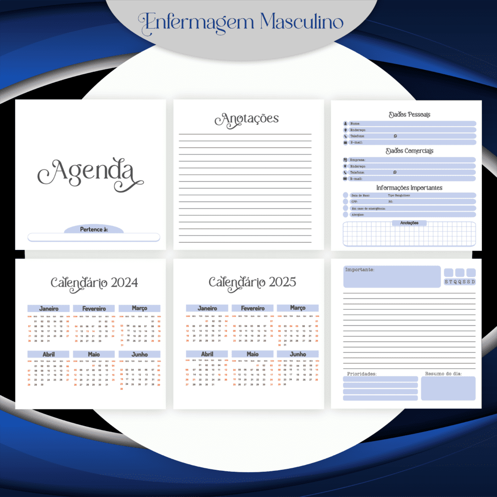 Combo Enfermagem - Encadernação (Pamella) - Imagem 8