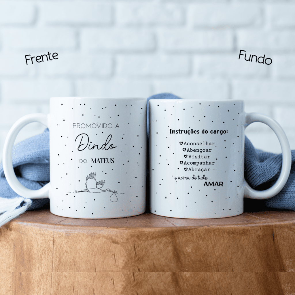 Combo Dindos em Linhas - Estampas Canecas (Lontrinhas) - Imagem 20