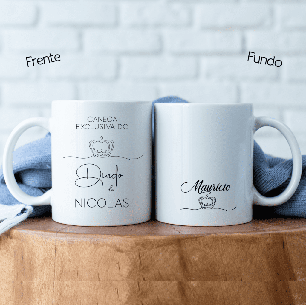 Combo Dindos em Linhas - Estampas Canecas (Lontrinhas) - Imagem 16