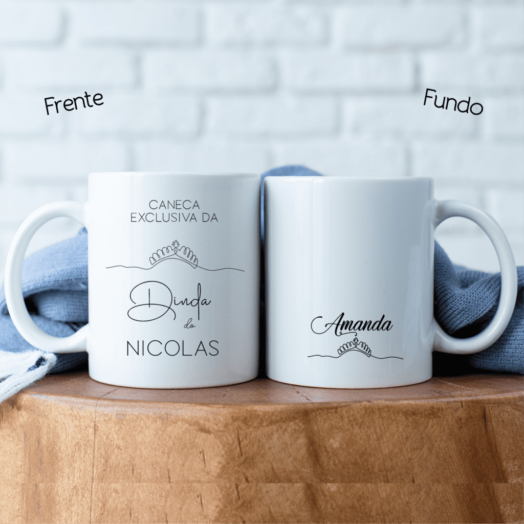 Combo Dindos em Linhas - Estampas Canecas (Lontrinhas) - Imagem 15