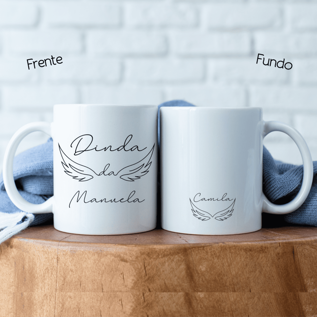 Combo Dindos em Linhas - Estampas Canecas (Lontrinhas) - Imagem 11